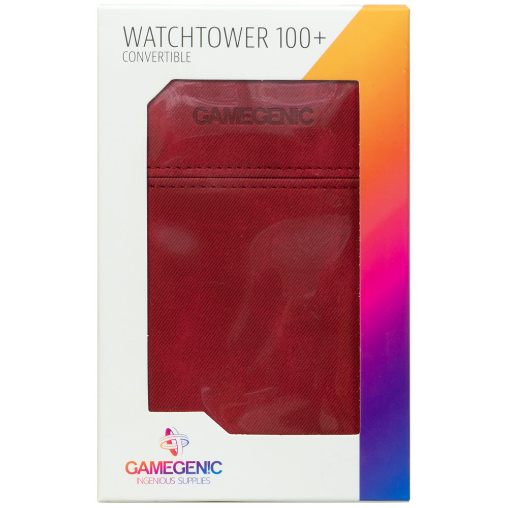 Коробочка для карт Watchtower Deck Box (червона, 98 мм, 100+ карт)